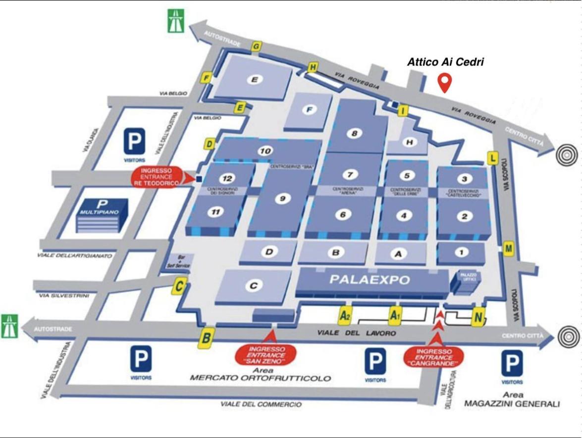 Attico Ai Cedri Apartment Verona Luaran gambar